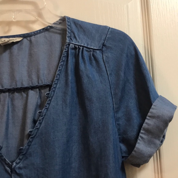 Lucky Brand denim style shift dress size XS - Picture 3 of 8